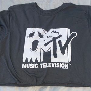 Mtv cropped tee